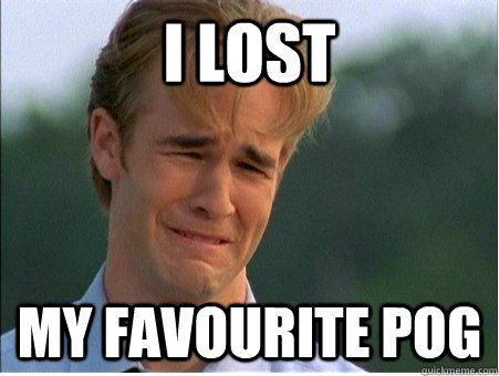 I Lost My Favourite Pog  1990s Problems
