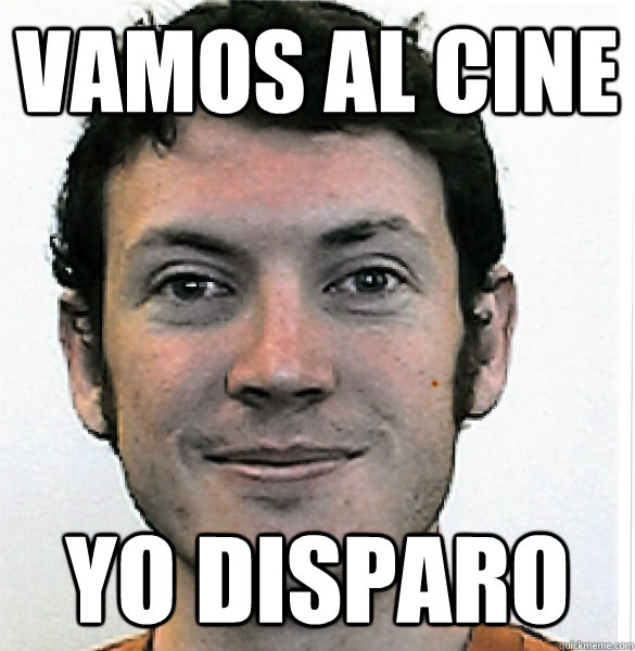 VAMOS AL CINE YO DISPARO - VAMOS AL CINE YO DISPARO  James Holmes