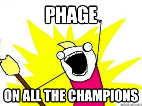 phage on all the champions - phage on all the champions  Misc