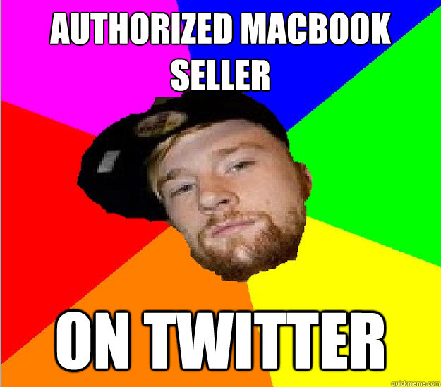 authorized macbook seller on twitter  