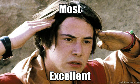 Most  Excellent - Most  Excellent  Keanu Reeves Whoa