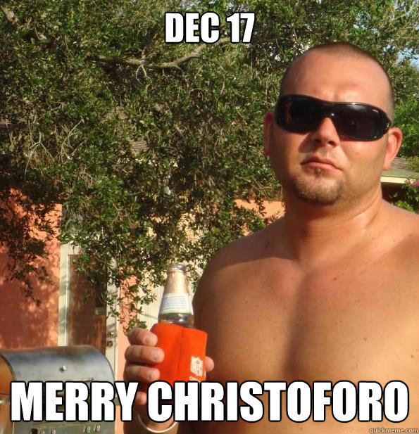 dec 17 merry christoforo - dec 17 merry christoforo  Paul Christoforo