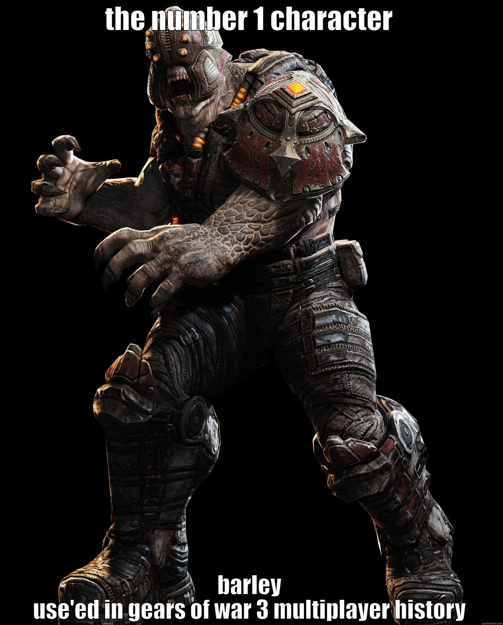 THE NUMBER 1 CHARACTER BARLEY USE'ED IN GEARS OF WAR 3 MULTIPLAYER HISTORY Misc