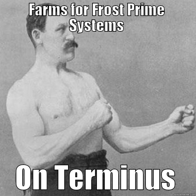 FARMS FOR FROST PRIME SYSTEMS ON TERMINUS overly manly man
