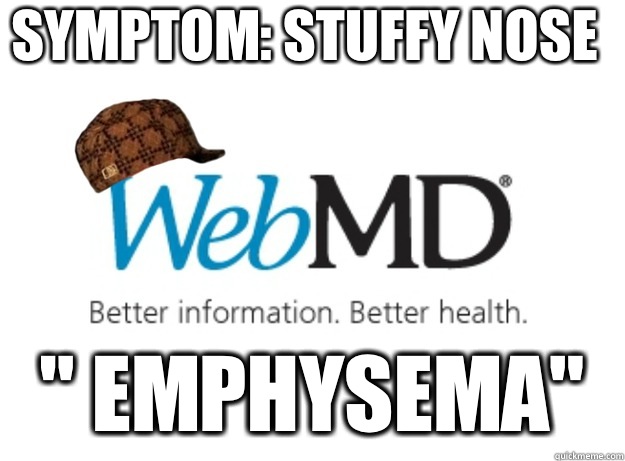 SYMPTOM: stuffy nose 