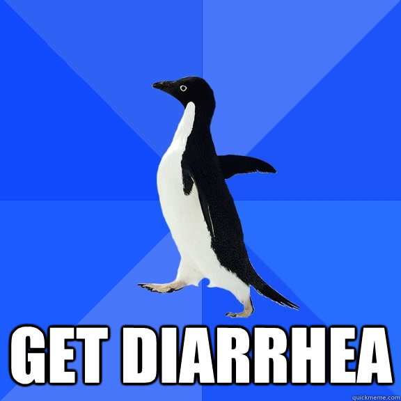  Get Diarrhea  Socially Awkward Penguin