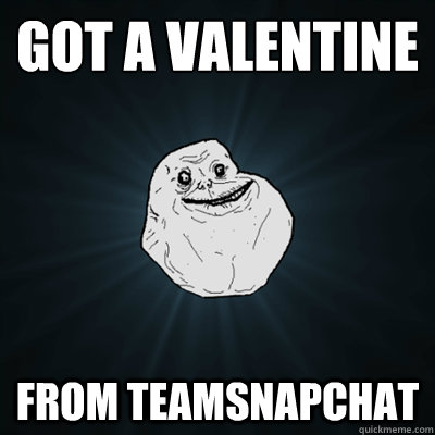 got a valentine from teamsnapchat  Forevergreasy