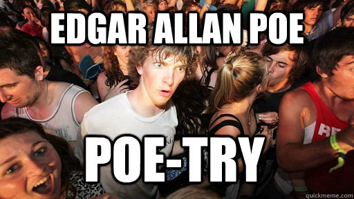 Edgar Allan Poe Poe-try  Sudden Clarity Clarence