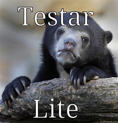 TESTAR LITE Confession Bear