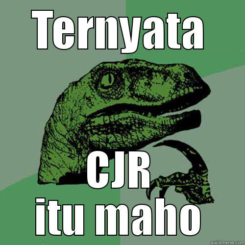 TERNYATA CJR ITU MAHO Philosoraptor