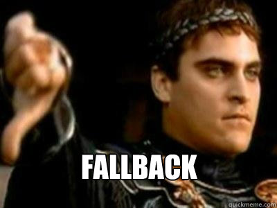  fallback  Downvoting Roman