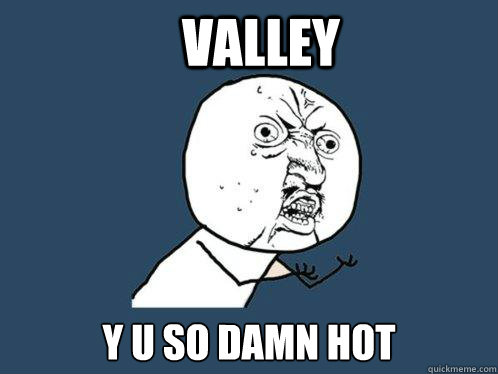 Valley y u so damn hot - Valley y u so damn hot  Y U No
