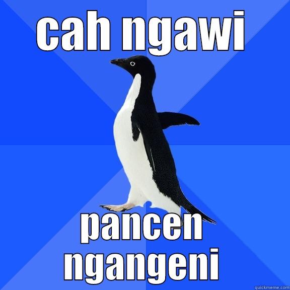 CAH NGAWI PANCEN NGANGENI Socially Awkward Penguin