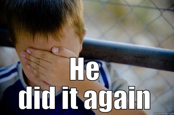  HE DID IT AGAIN Confession kid