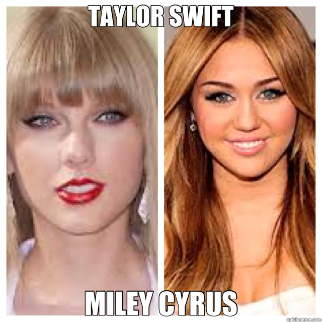 TAYLOR SWIFT MILEY CYRUS - TAYLOR SWIFT MILEY CYRUS  taylor vs cyrus
