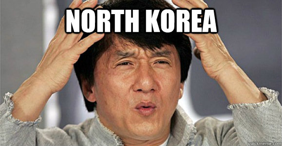 North Korea   Confused Jackie Chan