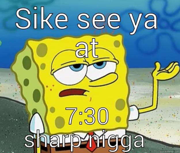 All school closed monday aug.31 for hurricane erika threat  school will resume on aug.33 until further notice  - SIKE SEE YA AT 7:30 SHARP NIGGA  Tough Spongebob