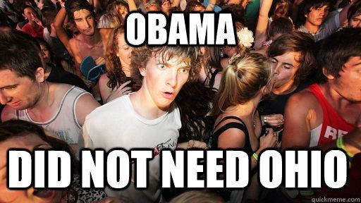Obama Did not need Ohio  Sudden Clarity Clarence
