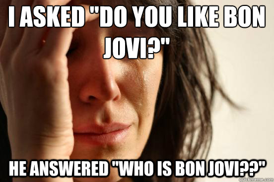 I asked 