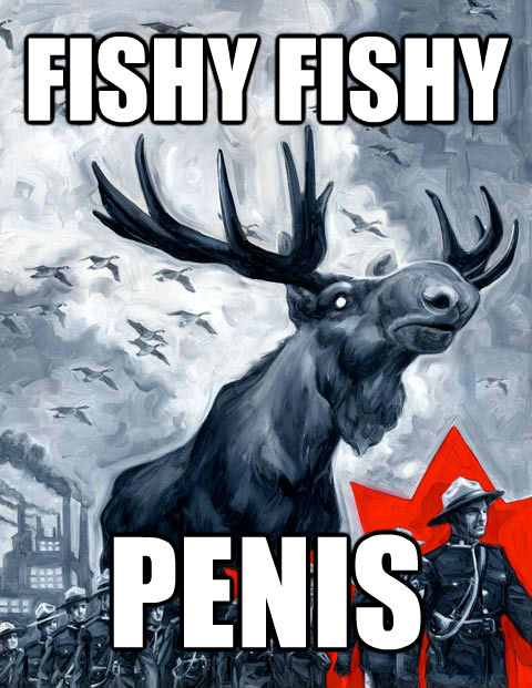 FISHY FISHY PENIS  Canada Day