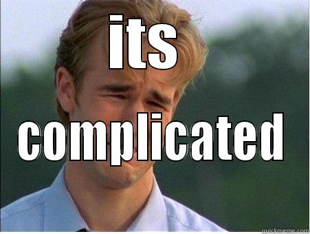 ITS  COMPLICATED 1990s Problems