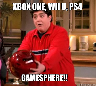 XBox one, wii u, ps4 GAMESPHERE!!  Josh
