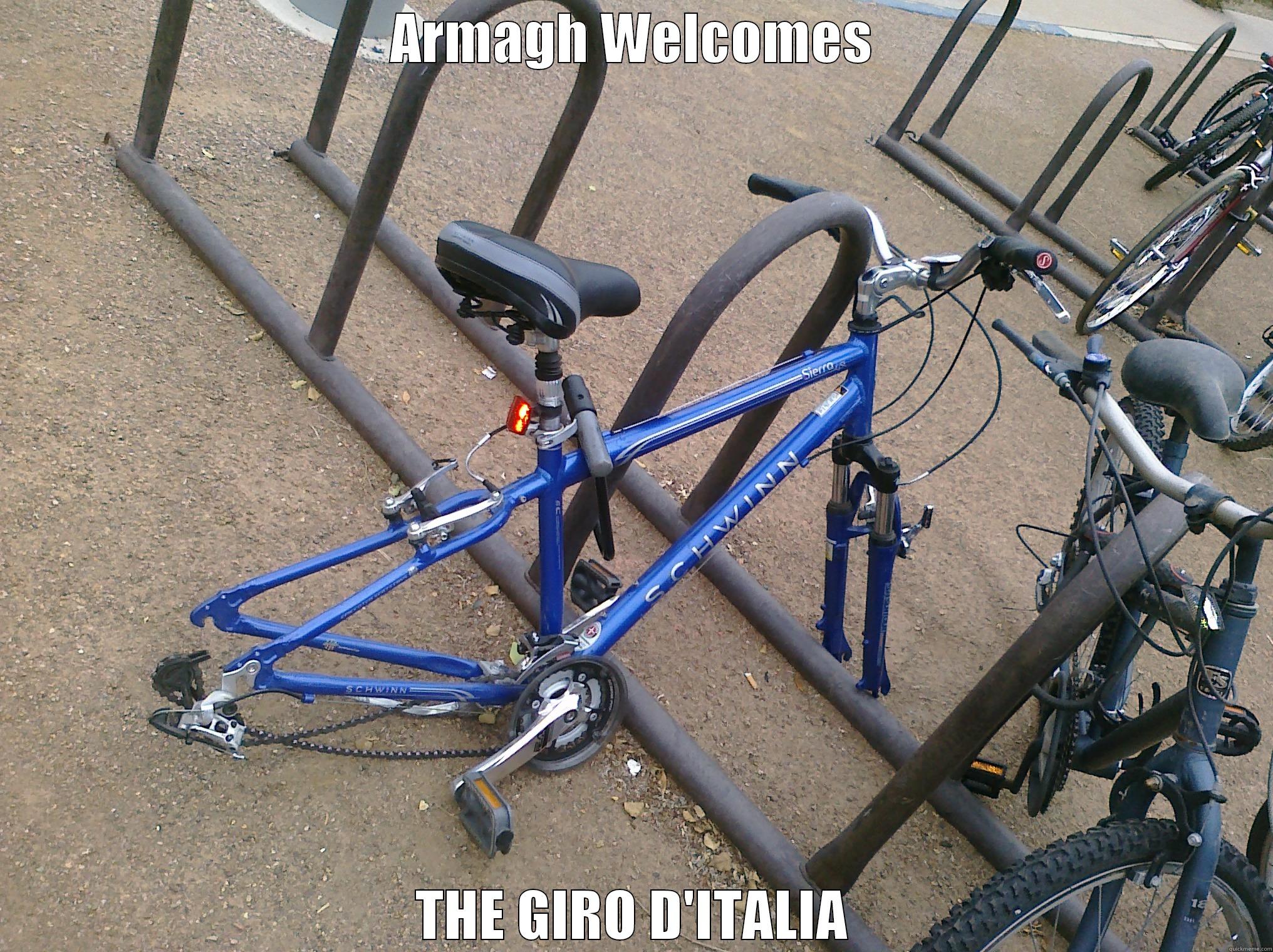 ARMAGH WELCOMES THE GIRO D'ITALIA Misc
