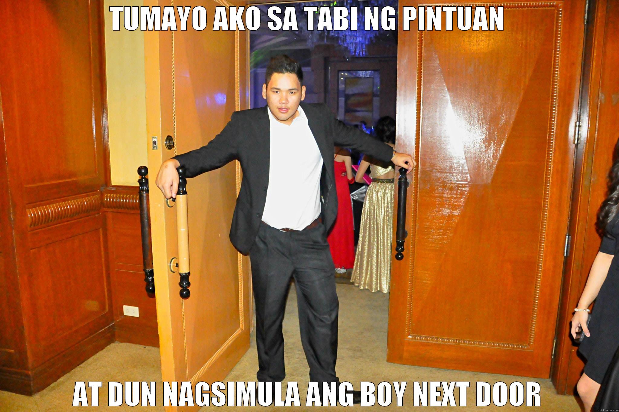 MIKO BAU - TUMAYO AKO SA TABI NG PINTUAN AT DUN NAGSIMULA ANG BOY NEXT DOOR Misc