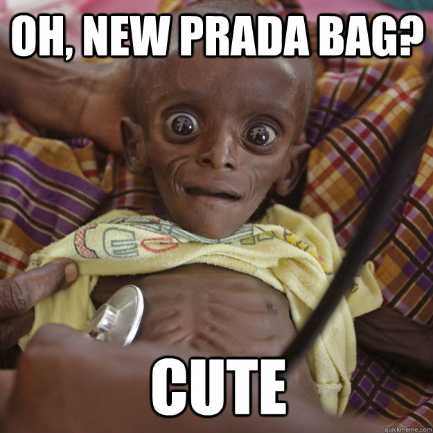 Oh, new Prada bag? cute  