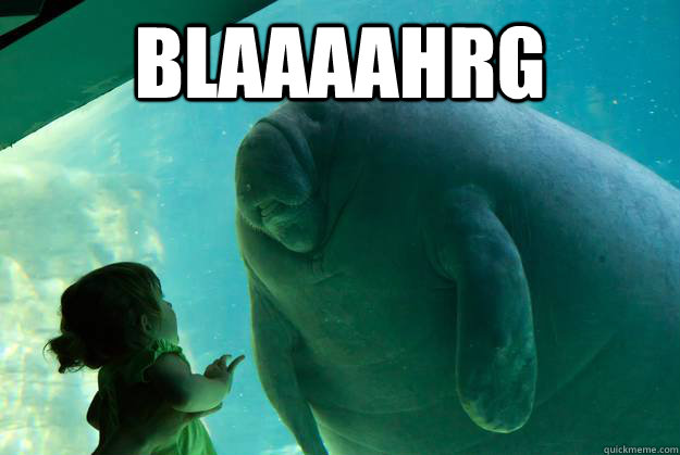 BLAAAAHRG   Overlord Manatee