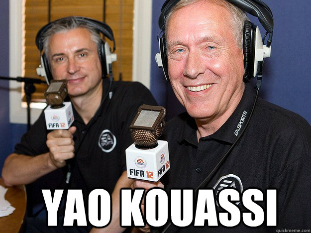  Yao Kouassi  FIFA 12 commentators