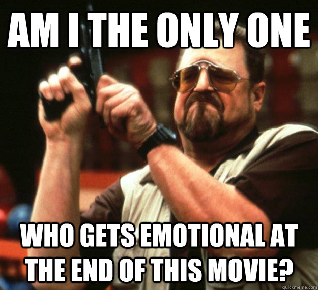 Am I THE ONLY ONE who gets emotional at the end of this movie?  Sad Walter