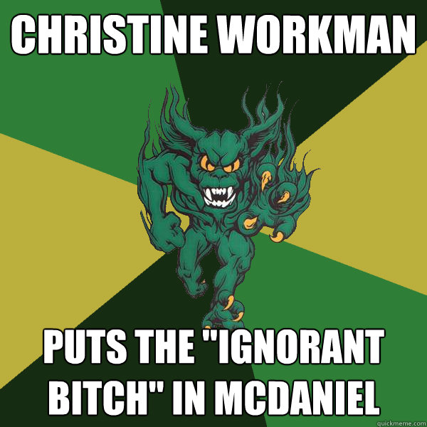 Christine Workman Puts the 