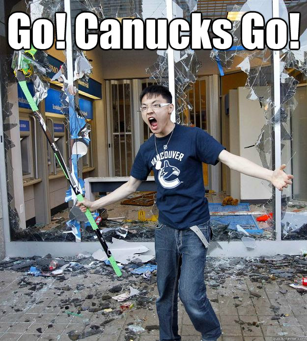 Go! Canucks Go!  - Go! Canucks Go!   Asian Hockey Rage Boy