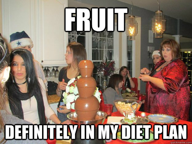 fruit definitely in my diet plan  Fatty