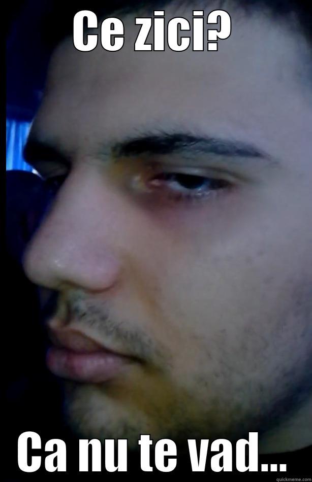 CE ZICI? CA NU TE VAD... Misc