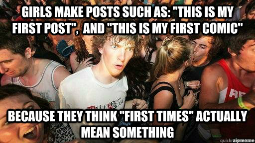 Girls make posts such as: 