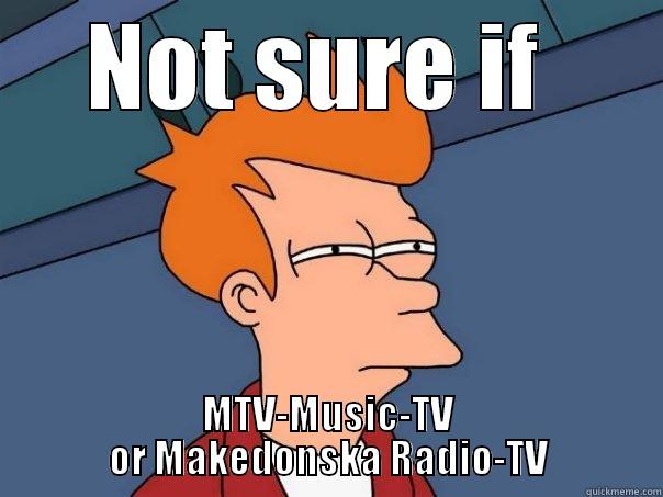 NOT SURE IF  MTV-MUSIC-TV OR MAKEDONSKA RADIO-TV Futurama Fry
