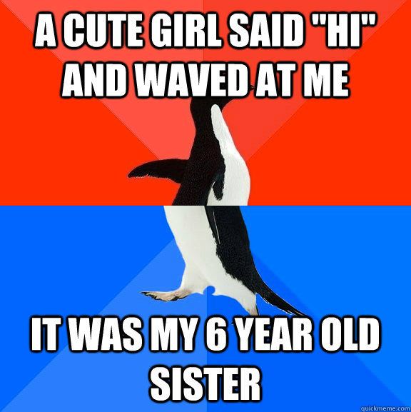 a cute girl said 