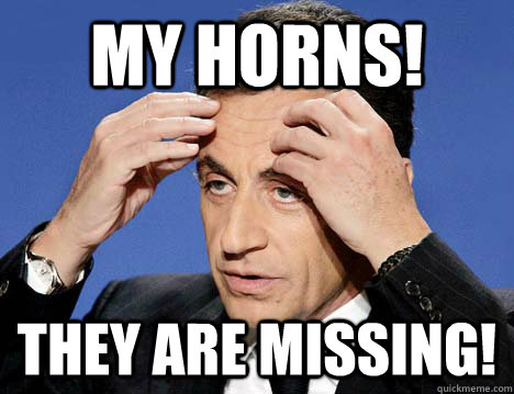 My horns! They are missing!  