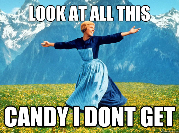 Look at all this Candy I dont get  Sound of Music- Election