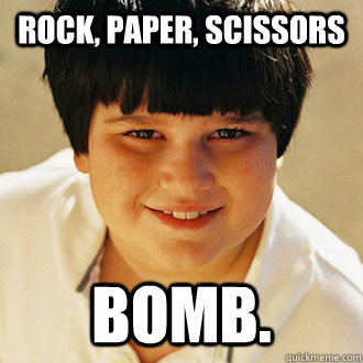 Rock, Paper, Scissors Bomb. - Rock, Paper, Scissors Bomb.  Misc