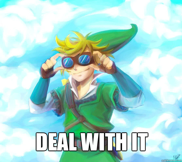 DEAL WITH IT - DEAL WITH IT  Goggled Link