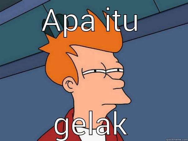 APA ITU GELAK Futurama Fry