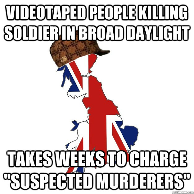 videotaped people killing soldier in broad daylight takes weeks to charge 