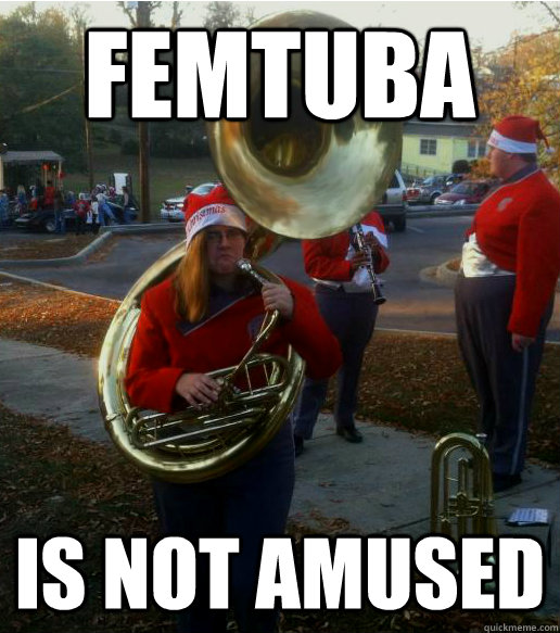 Femtuba is not amused  