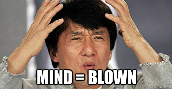  Mind = Blown  Confused Jackie Chan