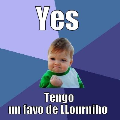 YES TENGO UN FAVO DE LLOURNIHO  Success Kid