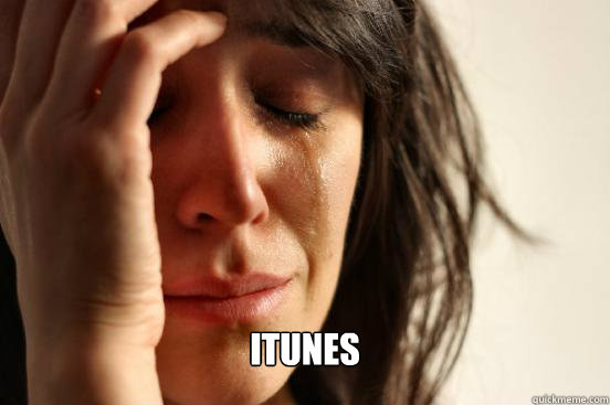  Itunes  First World Problems