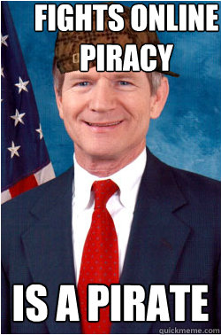 Fights Online Piracy Is a pirate - Fights Online Piracy Is a pirate  Scumbag Smith